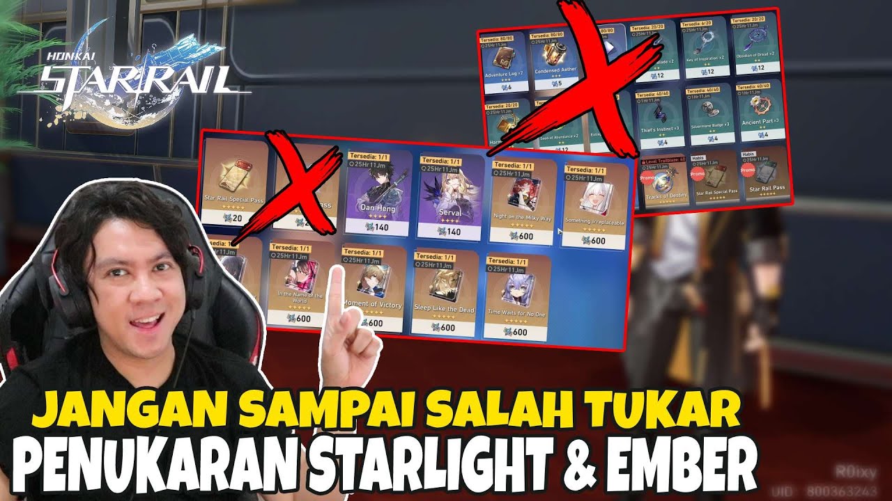 Jangan Sampai Salah Tukar Guys Penukaran Undaying Starlight Ember 