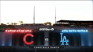 ST12 - Cubs at Dodgers - Saturday, March 12, 2016 (SS-Gm2) - 8:05pm CST - SNLA