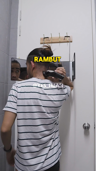 Cara Gunting Rambut Sendiri 🛍️ Link di bio | Item no 165