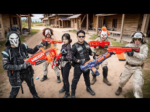 LTT Films : Silver Flash Upgrades To Heavy Nerf Guns To Destroy The Secret Fortress