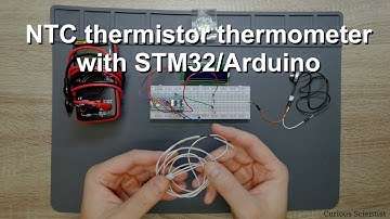 NTC thermistor thermometer with STM32/Arduino