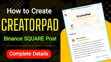 How to Create Binance Square CreatorPad Post | KAVA Campaign details 