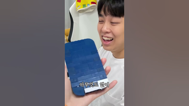 아내한테 레고로 아이폰14 만들어주면 생기는일