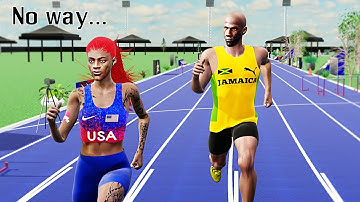 Usain Bolt vs Sha