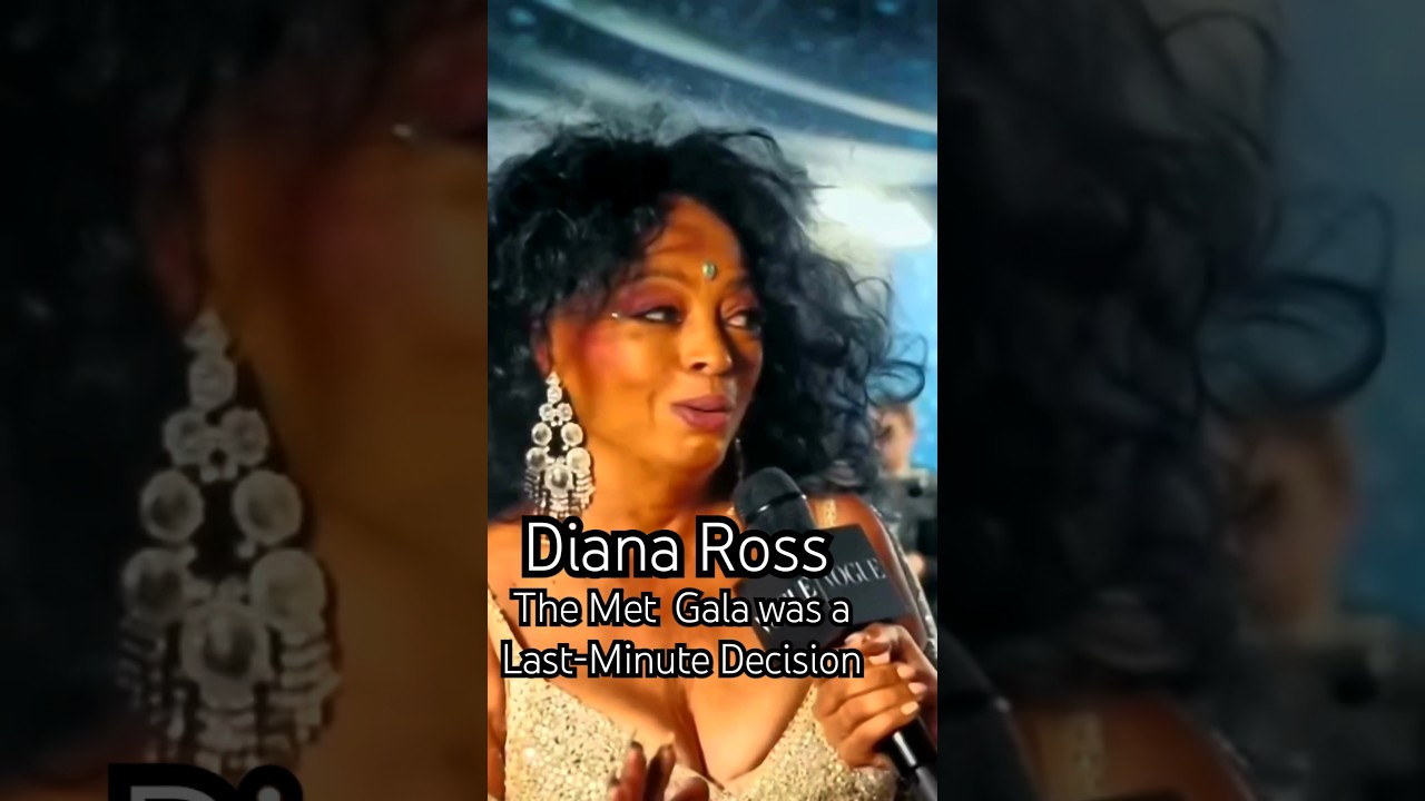 Diana Ross interview at the Met Gala!