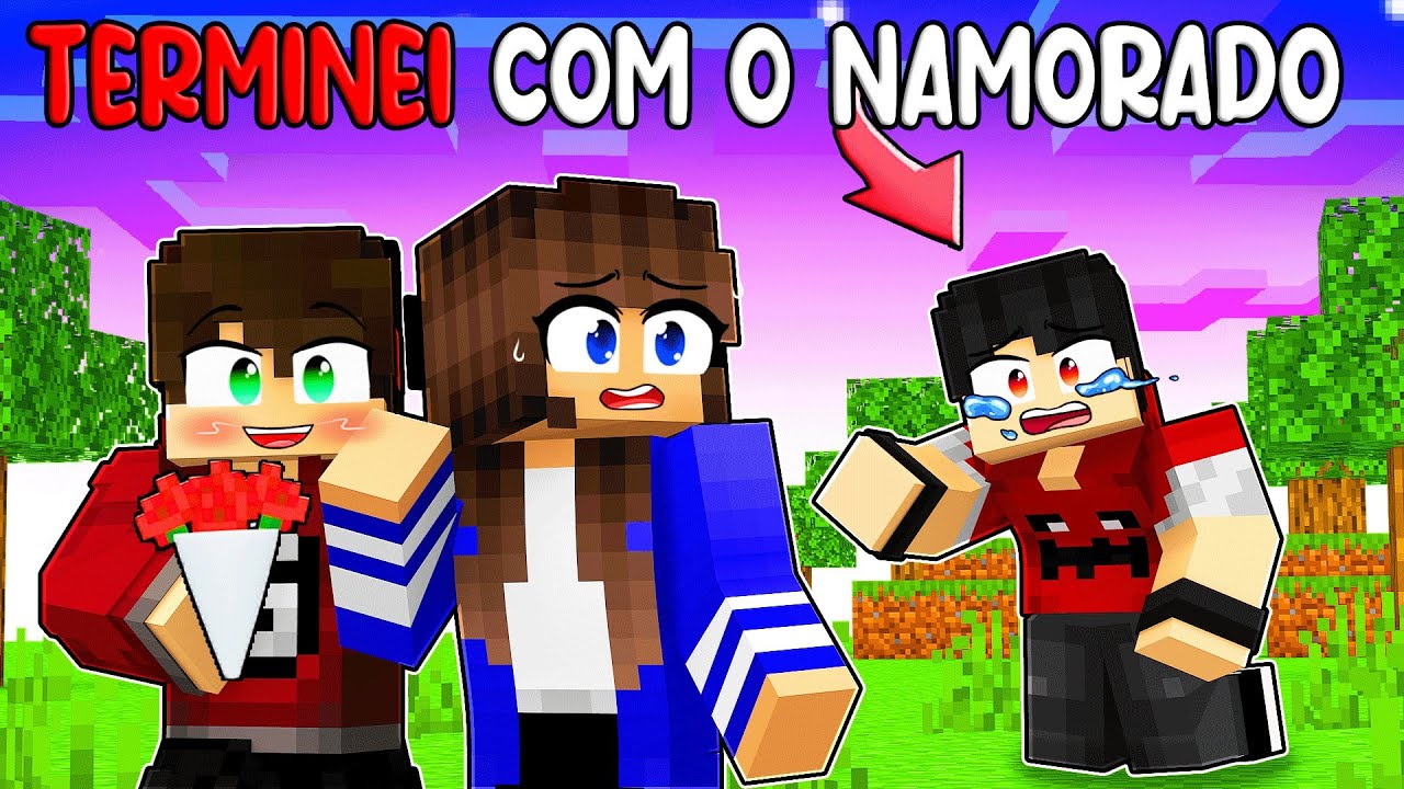 TERMINEI com o MEU NAMORADO no Minecraft ◂Miika▸