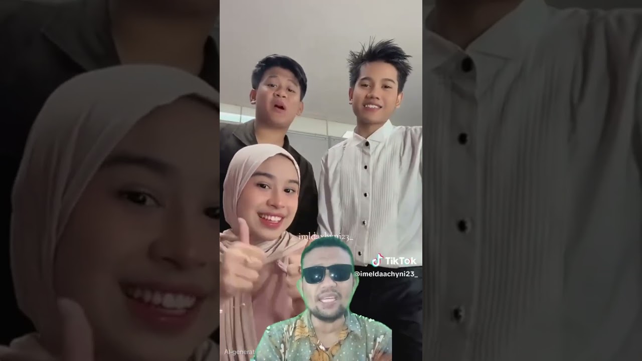 Milen dunia milik kita berdua tetes air mata bahagiaku melihat perjuangan mu aku bangga padamu cinta