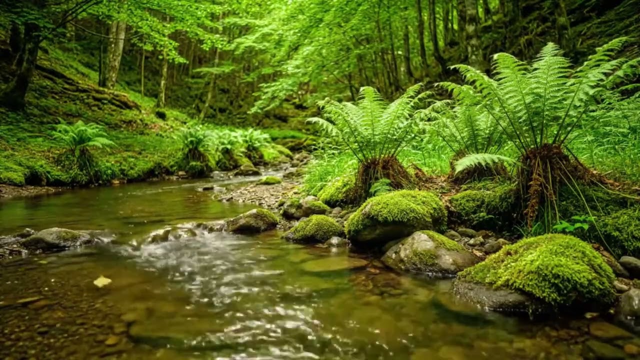 Flowing River Whispers for Pure Relaxation and Inner Calm