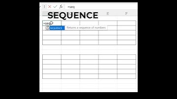 Fungsi SEQUENCE Excel: Membuat Nomor Urut Lebih Mudah! #Shorts
