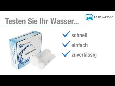 Trinkwasser Test für Leitungswasser – Wasser testen lassen und ...