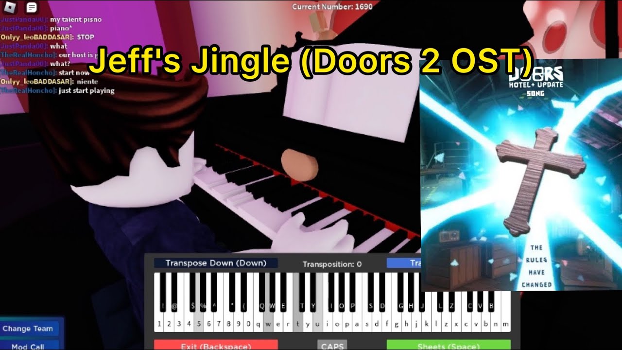 Jeff's Jingle (Doors 2 OST) On Roblox Got Talent YouTube