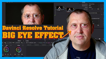 Make the BIG eye Effect in Davinci Resolve 17