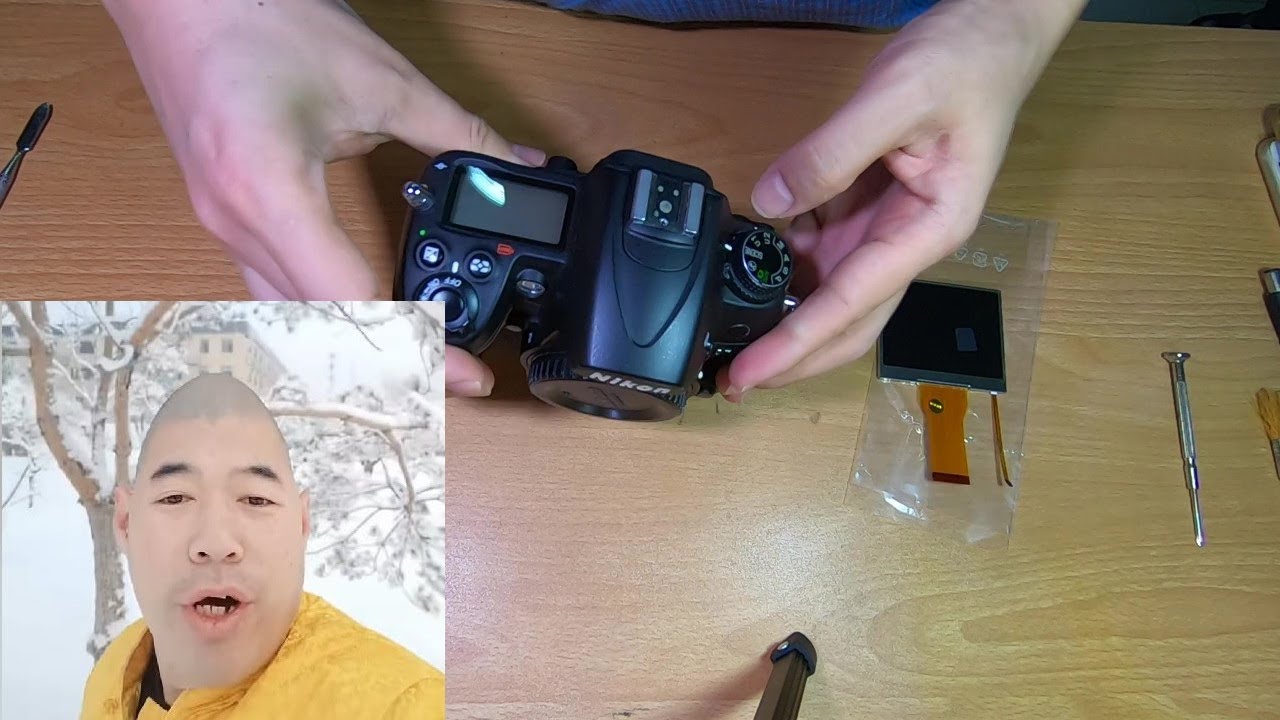 Nikon D7000 LCD Replacement with Xue Hua Piao Piao Edition
