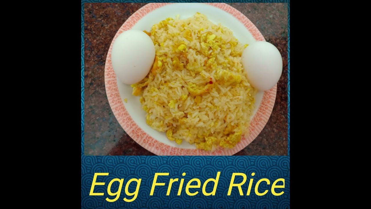 Egg Fried Rice in just 5 minutes / Easy steps to make Egg Fried Rice