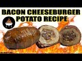 Bacon Cheeseburger Potato Recipe - BBQFOOD4U