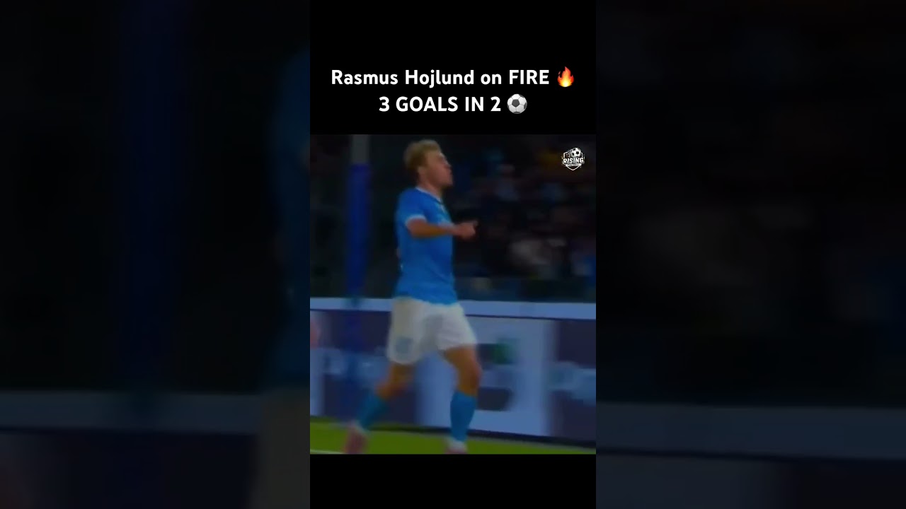 Rasmus Hojlund ON FIRE🔥 3 GOALS IN 2 ⚽️ 