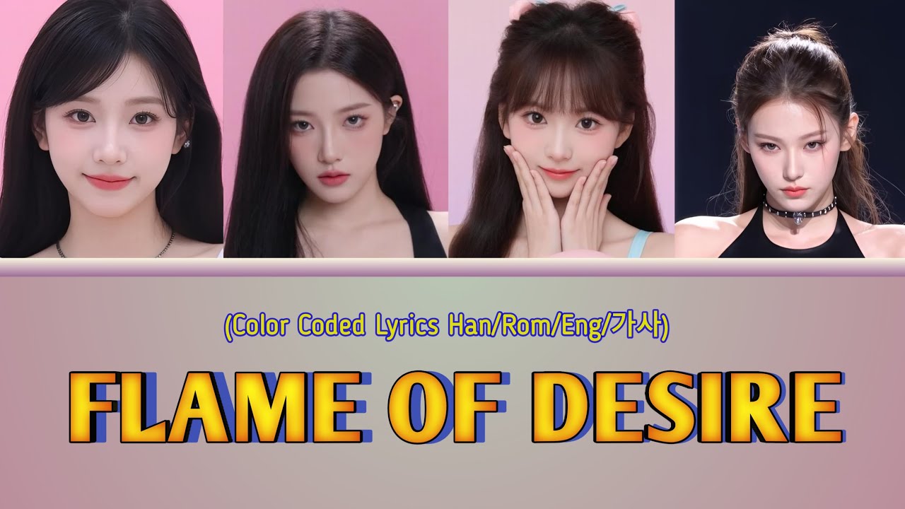 Ridam 'Flame Of Desire' Color Coded Lyrics (Official)