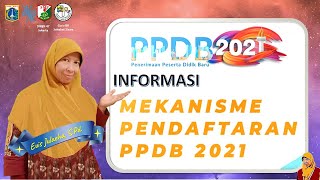 INFORMASI DAN TUTORIAL MEKANISME PENDAFTARAN PPDB 2021 JAKARTA