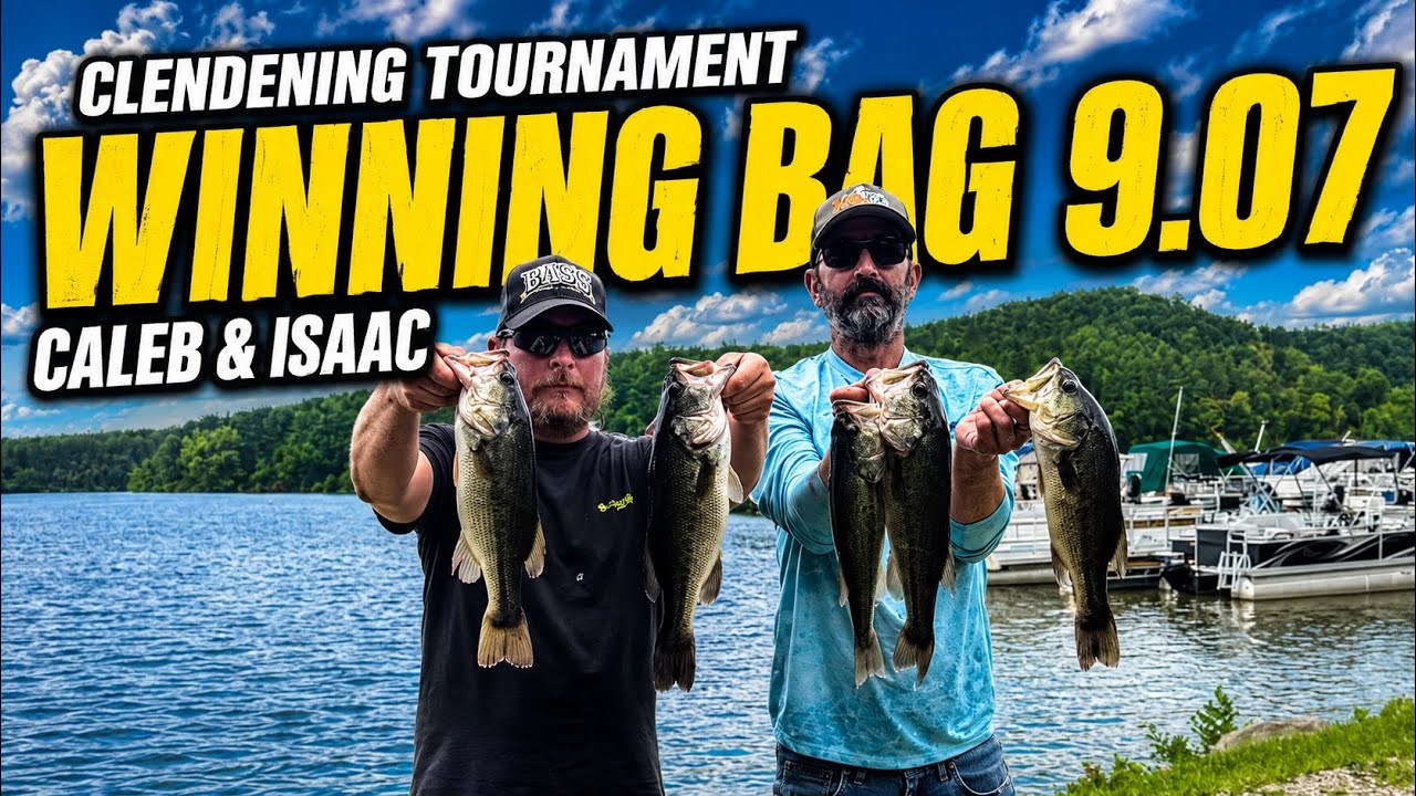8-23-2026 CLENDENING BASS TOURNAMENT WAS A SLUGFEST. CALEB & ISSAC TAKE HOME THE WIN 🏆