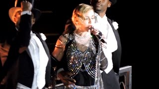 Video thumbnail of "Madonna Material Girl / La Vie En Rose at LA Forum 2015"