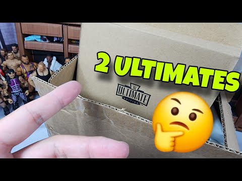2 NEW WWE ULTIMATE EDITION ACTION FIGURE UNBOXING REVIEW