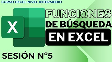 Sesión 5: Funciones de Búsqueda - Curso Excel Nivel Intermedio