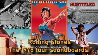 Rolling Stones - концерты Tour Console 1978 года