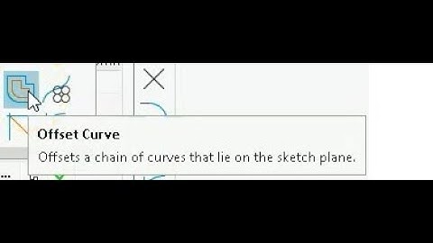 Offset Curve Command in NX