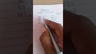 Number classification, JNMB