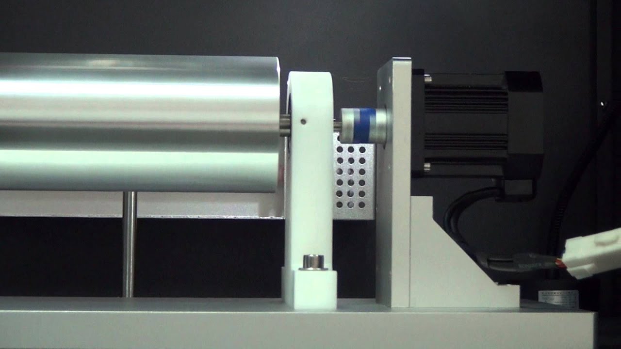 Rotating collector_NaBond Electrospinning Setup - YouTube