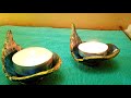 Tea Light Holder using Air Dry clay