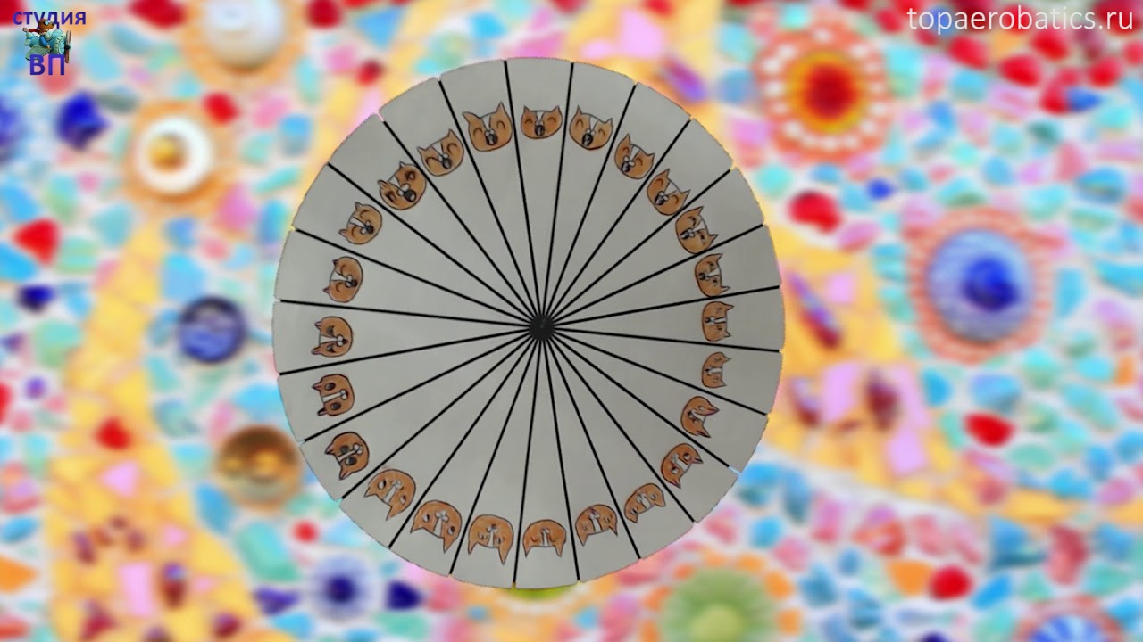 Фенакистископ группа 1709M2 - YouTube