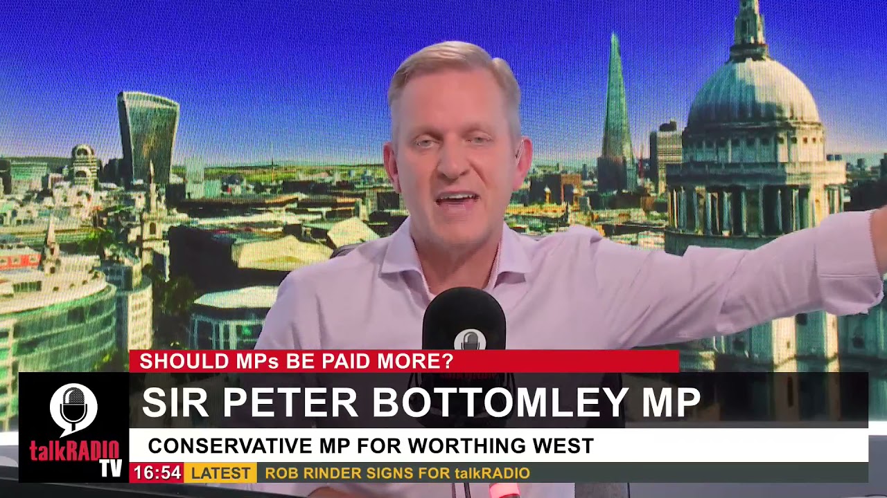Jeremy Kyle clashes with Tory MP Sir Peter Bottomley over MP's salary