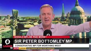 Jeremy Kyle clashes with Tory MP Sir Peter Bottomley over MP's salary