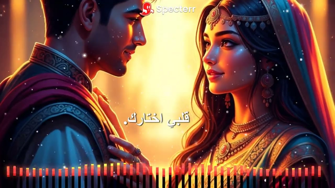 قلبي اختارك.:موسيقى رومانسية شرق أوسطية