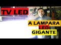 COMO CONVERTIR TV LED VIEJO EN LAMPARA LED GIGANTE