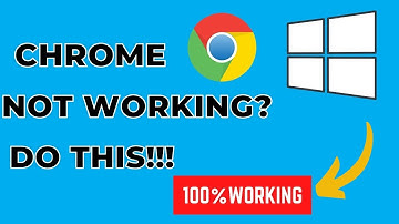 🚫 Chrome Not Opening? Fix Google Chrome in Windows 10/8/7 (2025)
