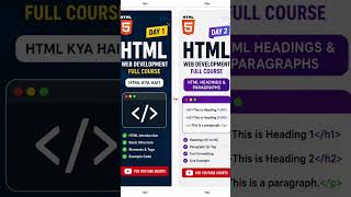 html course| HTML5 basic to advanced| HTML full form #viral #trending