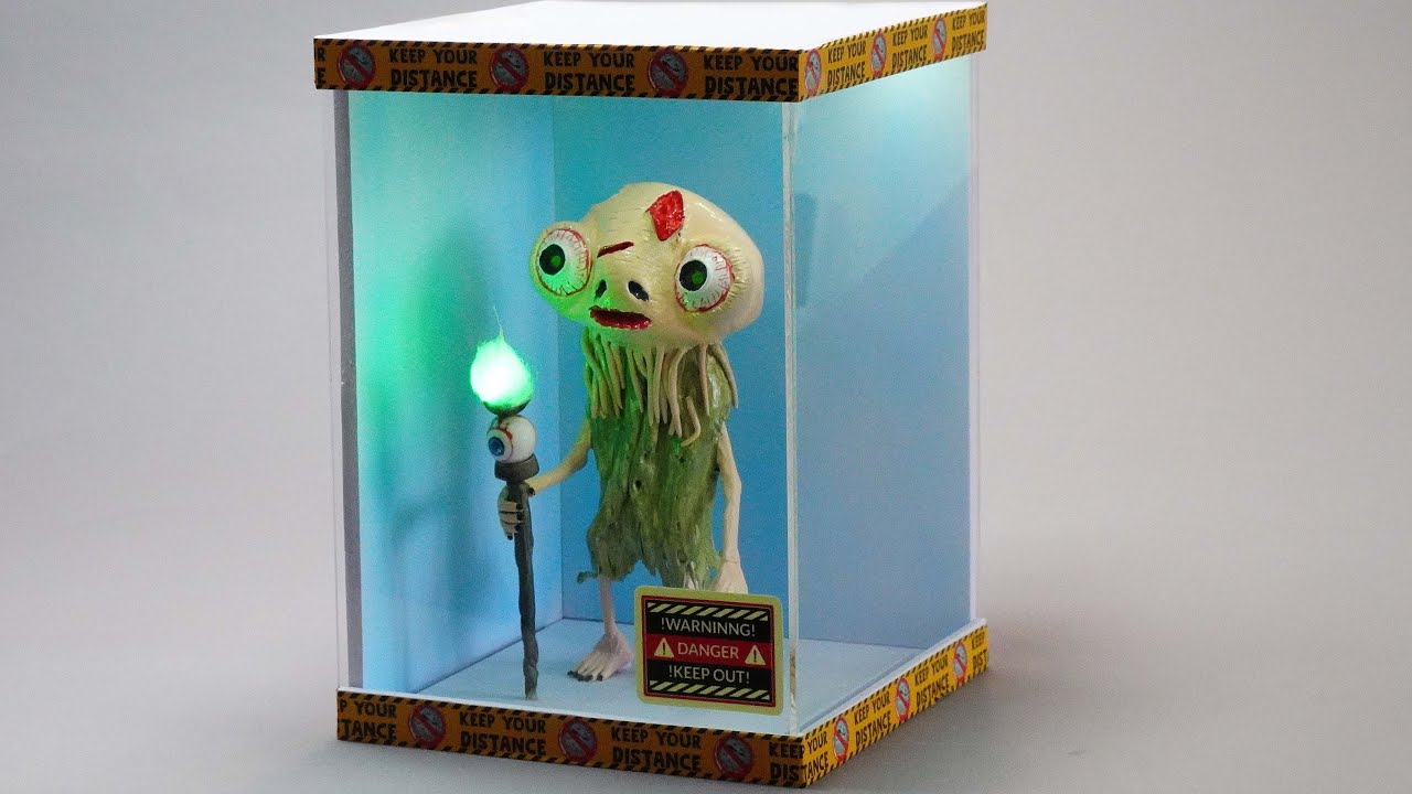 Monster in a Box 👁️ | Handmade Clay Sculpture