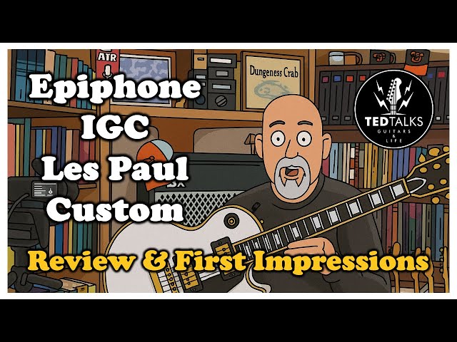 Epiphone Les Paul Custom IGC: Review & First Impressions - YouTube