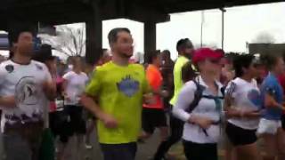 Start of the second wave in the 35th Gate River Run