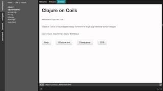 ClojureScript Episode 10 - Coils Released on Github