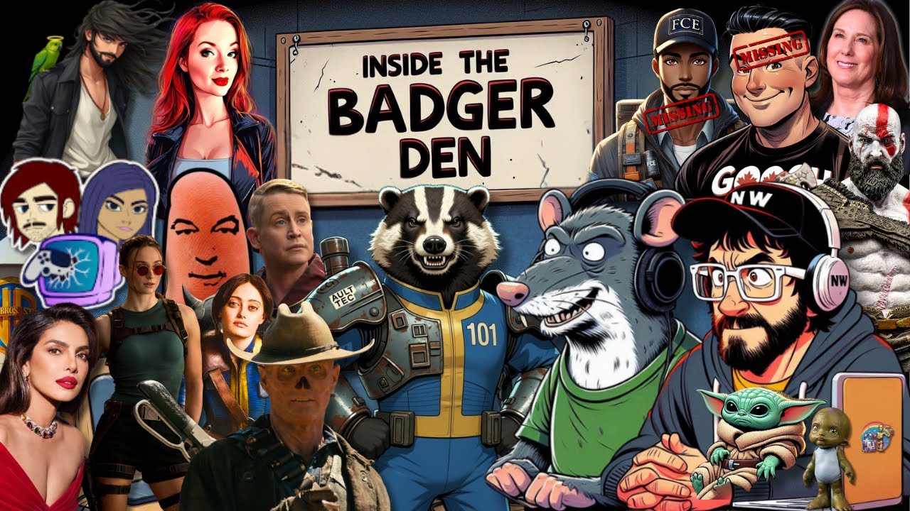 Inside The Badger Den - Ep.109 | Kathleen Kennedy GONE?! Fallout RULES! Tomb Raider BOOBA LITE!