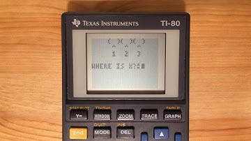 TI-80 Calculator - Mixer v1.0 Gameplay