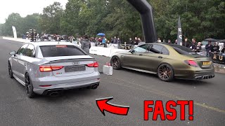 Audi RS3 Sedan (655HP) vs BRABUS Mercedes-AMG E63 S 4Matic+