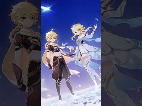 【原神】旅人と原神キャラの強さを比べてみたモンド編 #原神 #genshinimpact　#shorts
