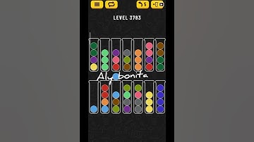 ball sort puzzle level 3783