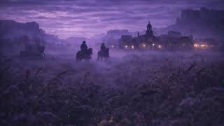 Midnight Riders in the Purple Mist 🌙 | Dark Western Ambient for Night Drives & Deep Thoughts
