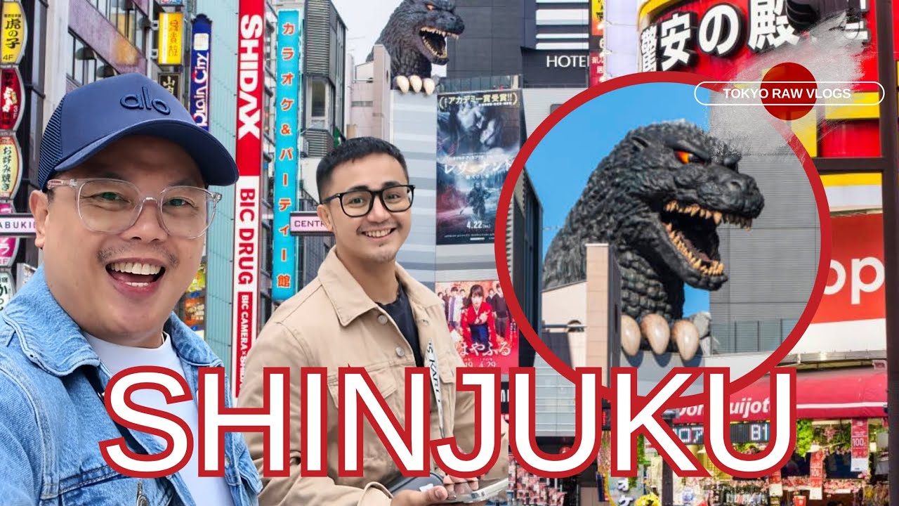 Shinjuku Tokyo | Godzilla Head 