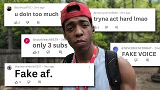 Reading YOUR Comments From My 1st Video...